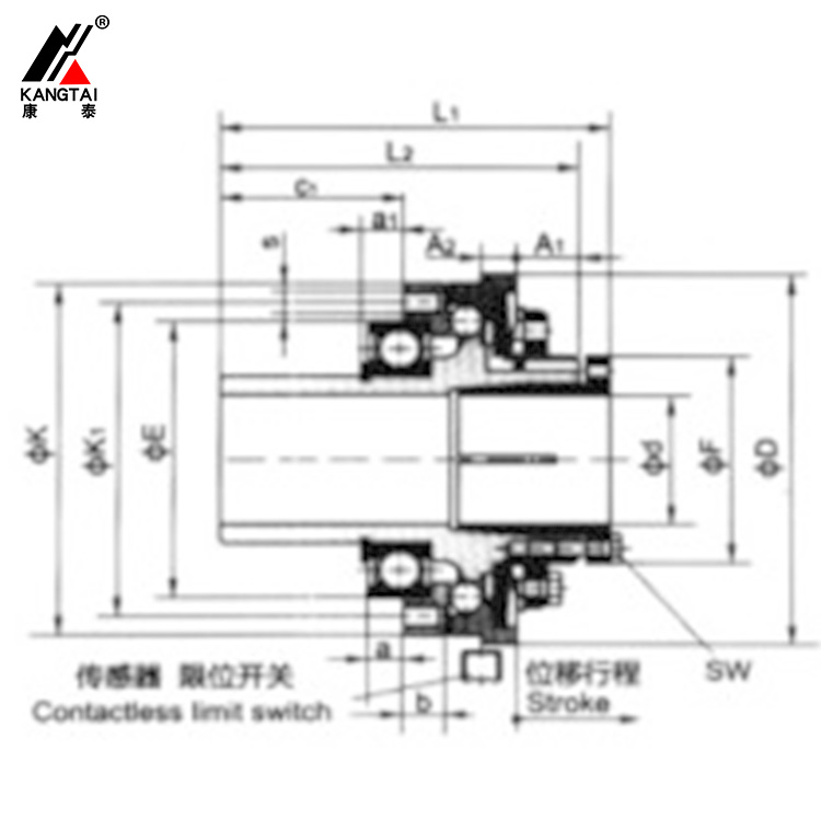 SL 加長(zhǎng)型鋼球式扭矩限制器